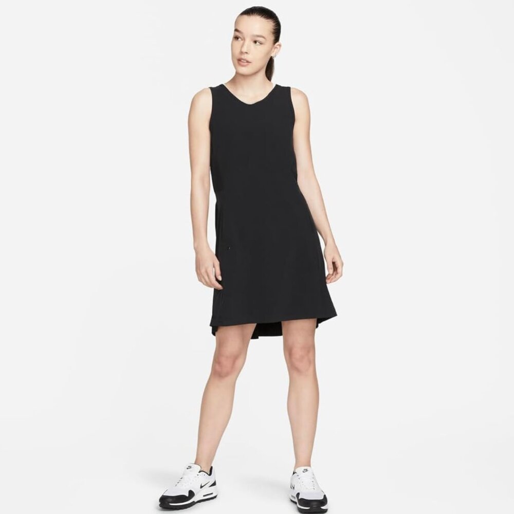 The Nike Women's Black Dri-FIT Dress, pleats in the back - NWT